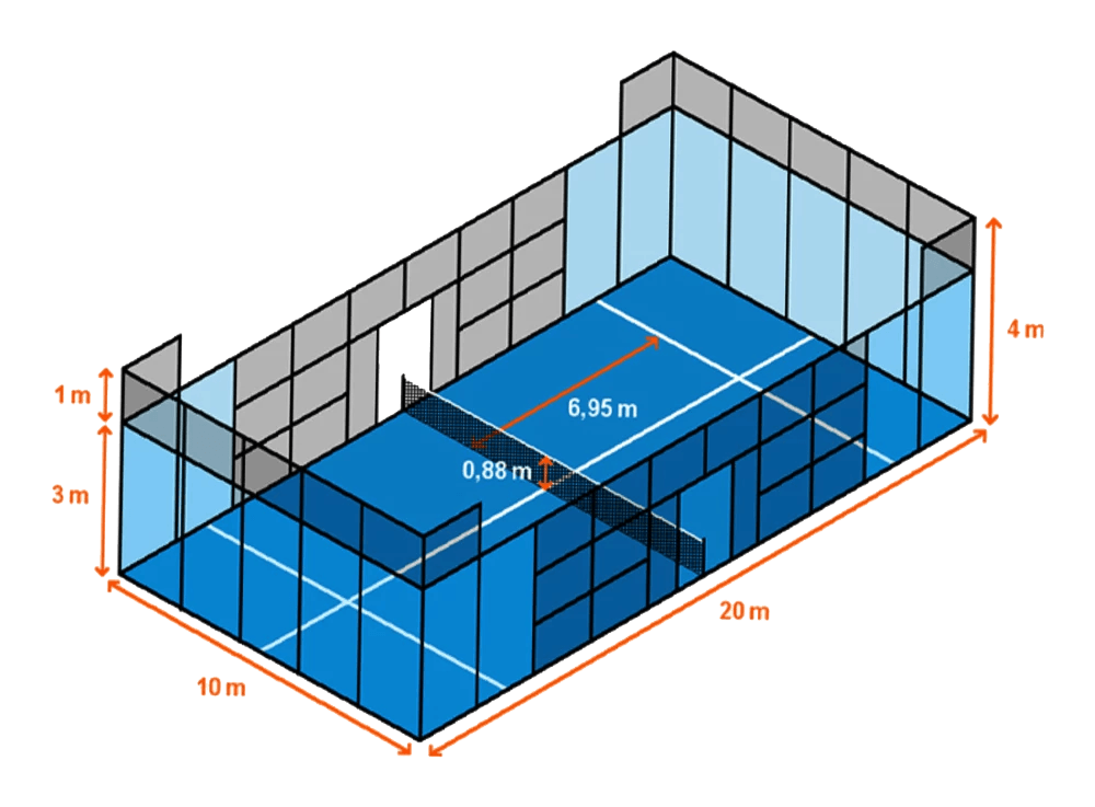 Terrain de padel